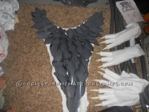 Epic DIY Harry Potter Albino Dragon Costume