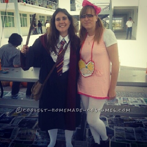 In my university (in Mexico), my classmates and me have a tradition of wearing costumes to school each Halloween.This year, some kids from a very m