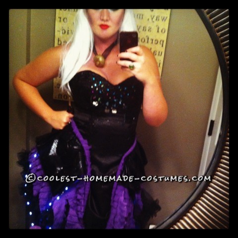 Fashionable Homemade Ursula Costume