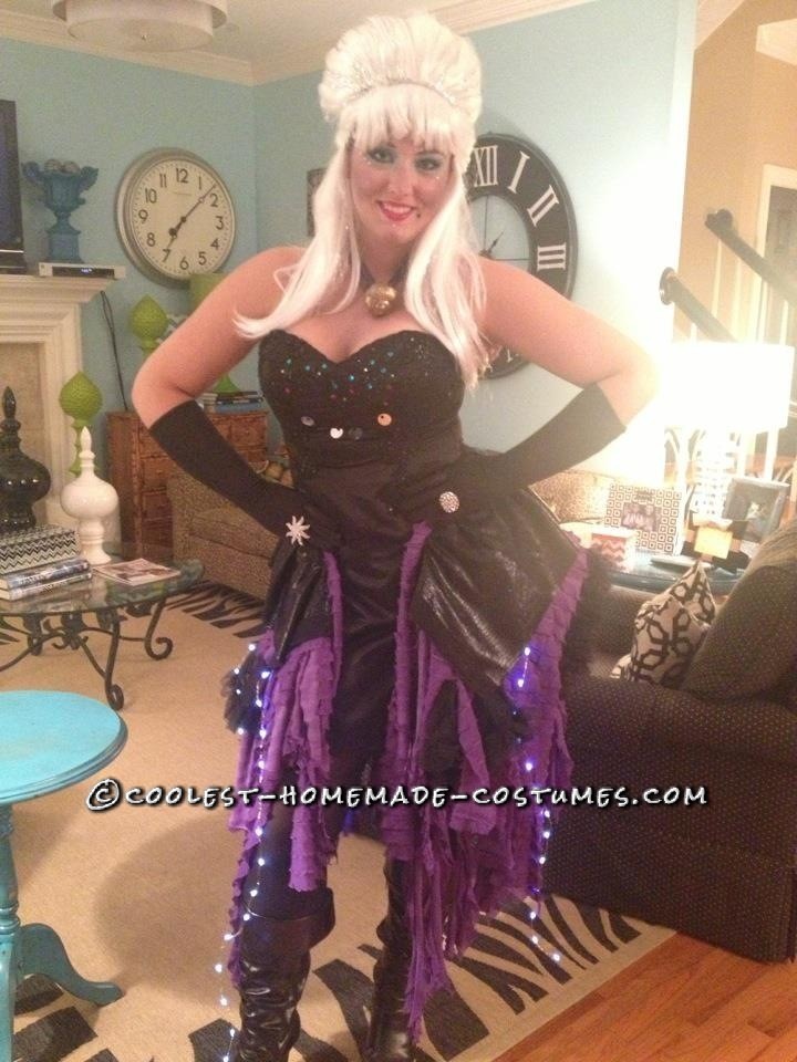 Fashionable Homemade Ursula Costume