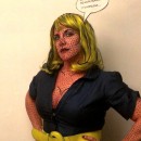 Homemade Lichtenstein Pop Art Lady Halloween Costume