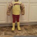 Coolest Hulk Hogan Costume for a 2 Year Old Boy