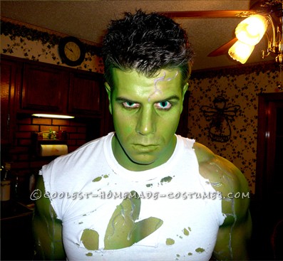 Incredible Home Made Incredible Hulk Avengers Costume!