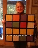 Inexpensive Rubik's Cube Costume for All Ages