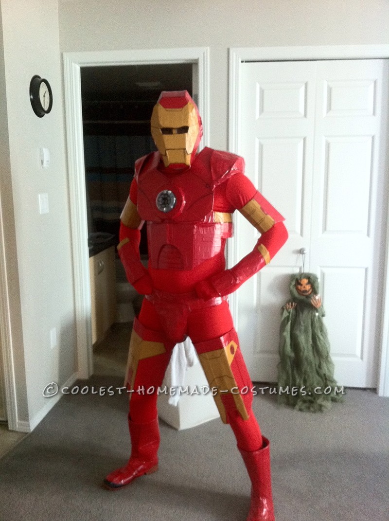 This is my costume for Halloween 2011. The Iron man movies being such a big hit, influenced my decision to make this costume. I wanted to make it fai