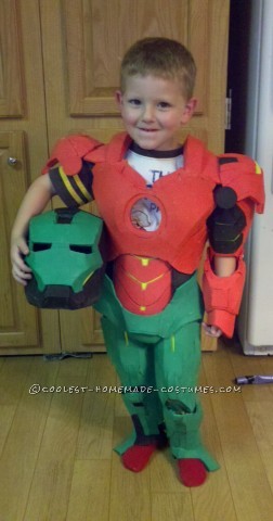 Coolest Homemade Iron Man Toddler Halloween Costume