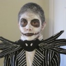 Homemade Jack Skellington Halloween Costume for a Boy