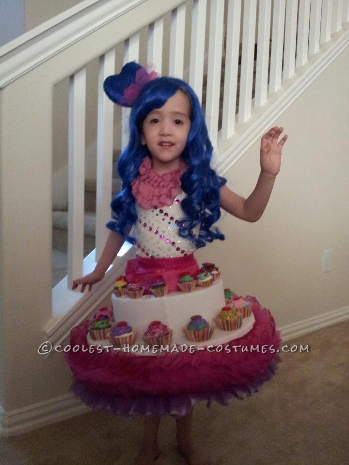 Cute Girl's Katy Perry and her Cupcake Dress Costume