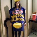 Homemade Kraft Macaroni and Cheese Costume