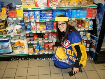 Homemade Kraft Macaroni and Cheese Costume