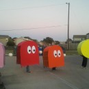 Larger than Life Pacman Family Halloween Costume