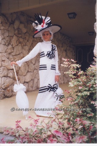 MarieCosplayShop Inspired by My Fair Lady Eliza Doolittle White Lace Dress Custom Made to Your Size!