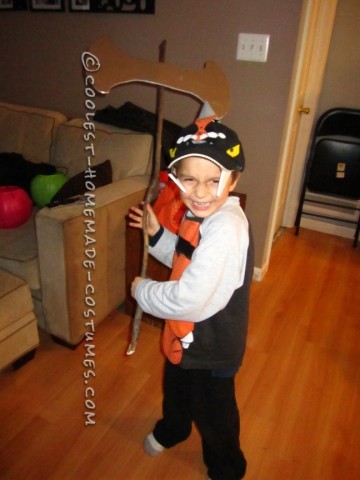 Homemade LEGO Ninjago Snake Halloween Costumes for Boys