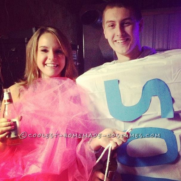 Loofah and Soap Couple Halloween Costume