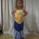 Magical Homemade Mermaid Costume for a Girl