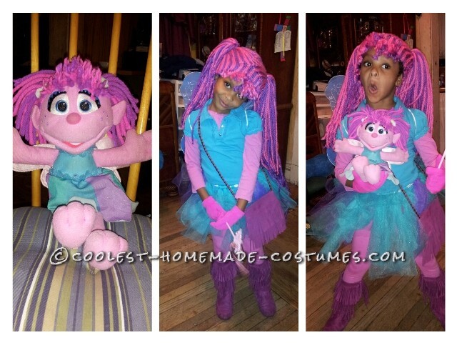 Cutest Abby Cadabby Homemade Costume for a Girl