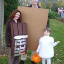 Awesome Homemade 'Smores Family Halloween Costume