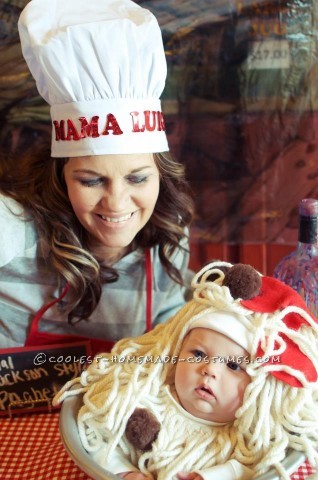 Most Adorable Homemade Bowl of Spaghetti Ever!