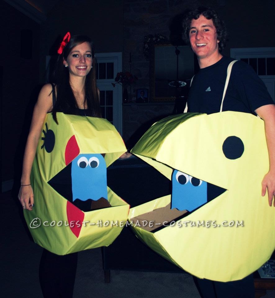 Coolest Mr. and Mrs. Pacman Couple Halloween Costume