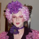 Coolest Homemade Effie Trinket from The Hunger Games Costume: This  Effie Trinket from The Hunger Games costume cost a total of $10 to make, it's amazing what you can find in you own house, I decided to do Effi