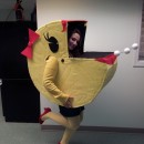Original Homemade Halloween Costume: Ms. Pacman Comes Alive!