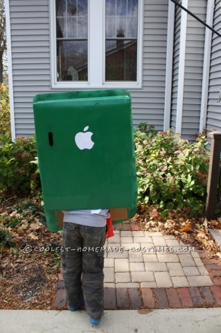 Great iPod Touch Homemade Halloween Costume for a Boy