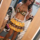 One of A Kind Sexy M&M Girl Costume