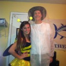 Original Last-Minute Couple Costume: Bee Keeper and Bee!