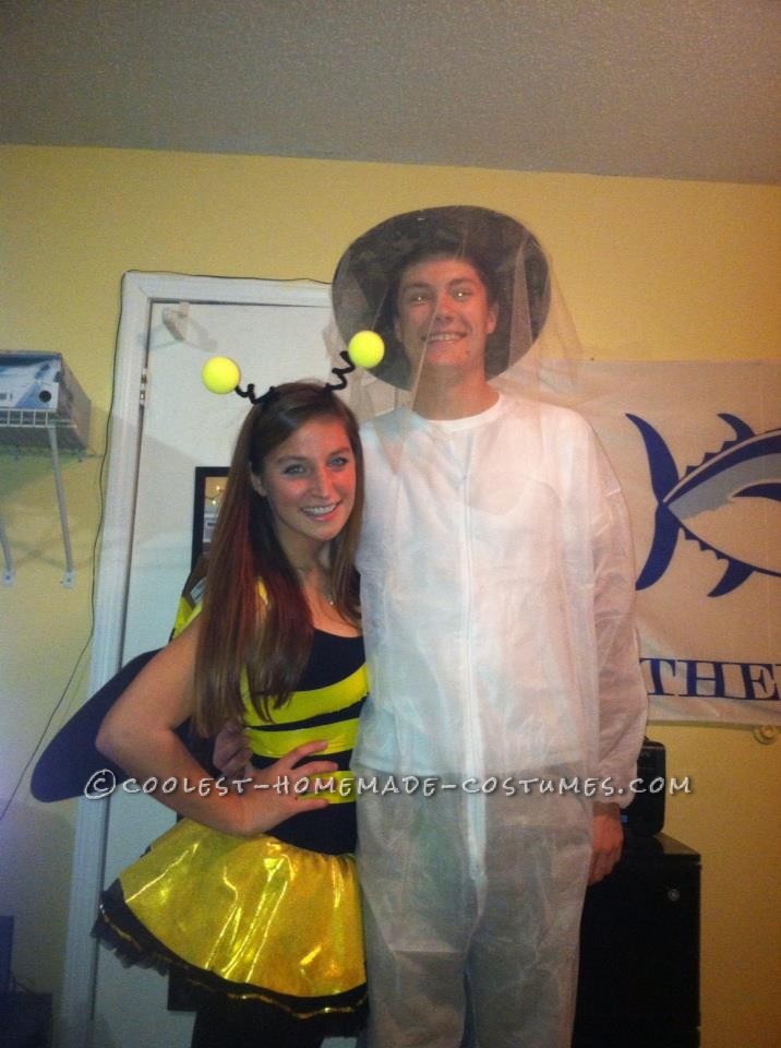 Original Last-Minute Couple Costume: Bee Keeper and Bee!