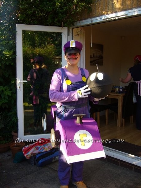 Original Waluigi Mario Kart Costume