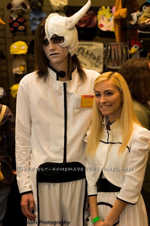 Orihime Inoue and Ulquiorra Schiffer Couple Costume from Bleach