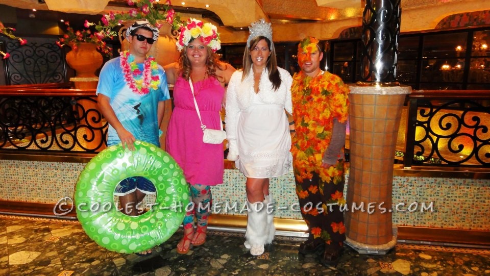 Homemade Four Seasons Cruisin' Group Costume