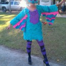 Colorful Homemade Owl Costume Costume