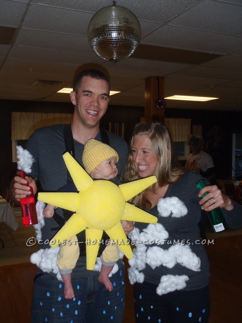 Partly Cloudy With a Chance of Rain Family Costume