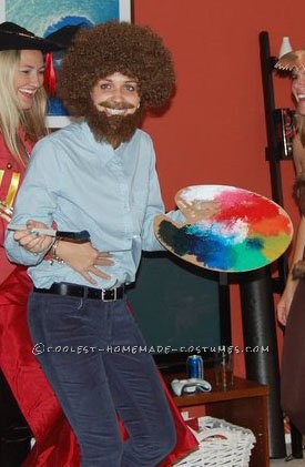 Perfect Bob Ross Costume for a Female