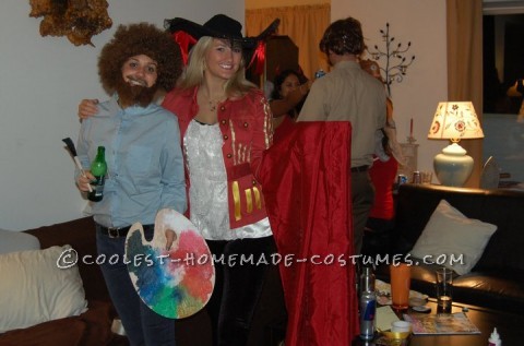 Perfect Bob Ross Costume for a Female