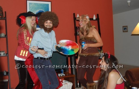 Perfect Bob Ross Costume for a Female