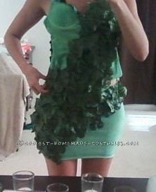 Coolest Handmade Poison Ivy Halloween Costume