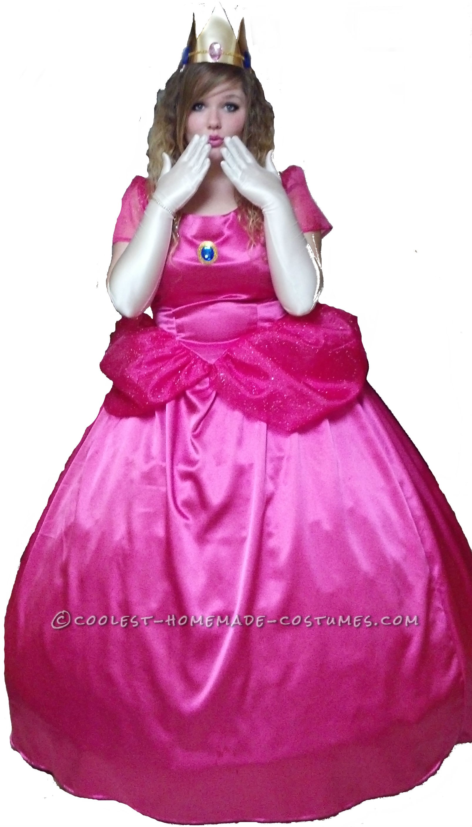 Hand Made Princess Peach Costume Hand Made Princess Peach Costume