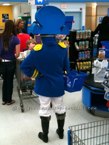 Realistic Cap'n Crunch Homemade Halloween Costume