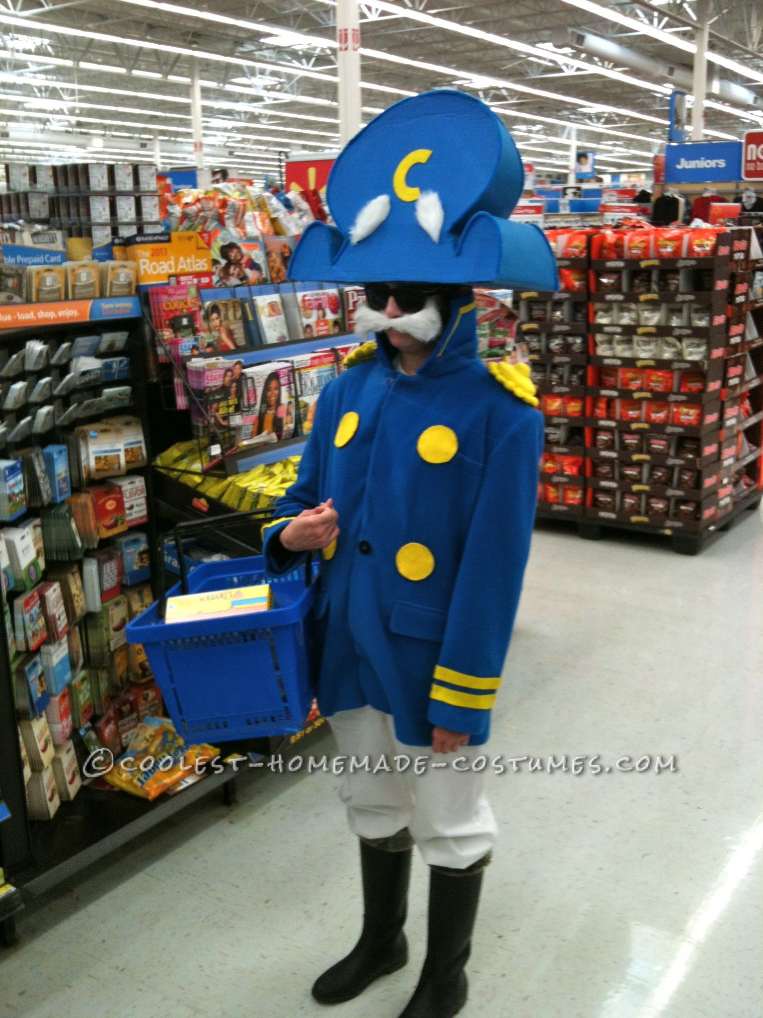 Realistic Cap'n Crunch Homemade Halloween Costume