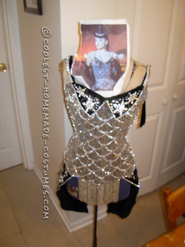 Homemade Satine Costume from Moulin Rouge