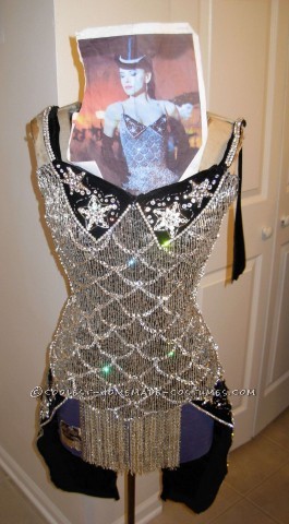 Homemade Satine Costume from Moulin Rouge