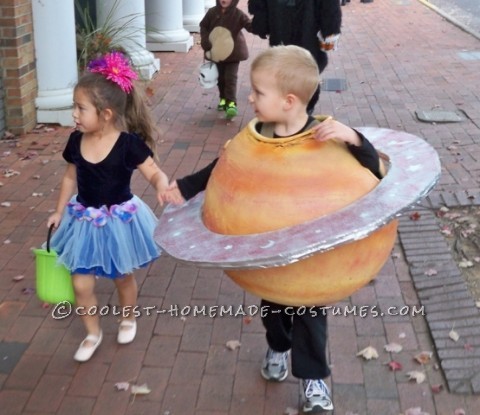 Great Saturn Boy Homemade Halloween Costume