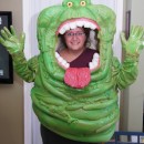 Awesome Homemade Slimer Costume from Ghostbusters