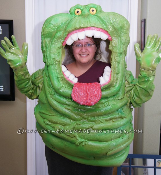 Awesome Homemade Slimer Costume from Ghostbusters