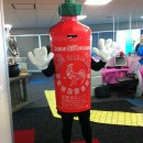 Spicy Homemade Sriracha Hot Sauce Costume