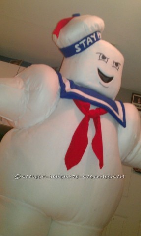 When I suggested to my fiance, Jaimi, that she should be Stay Puft Marshmallow Man for Halloween, her eyes lit up and she immediately was pumped abou