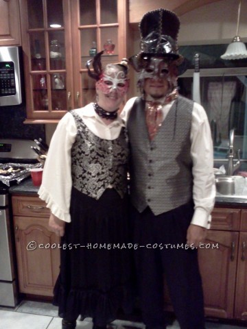 Steampunk Masquerade for a Man