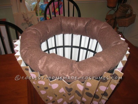 Sweetest Chocolate Cupcake Halloween Costume for a Girl